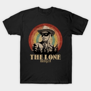 Retro Sunset The Lone Ranger T-Shirt